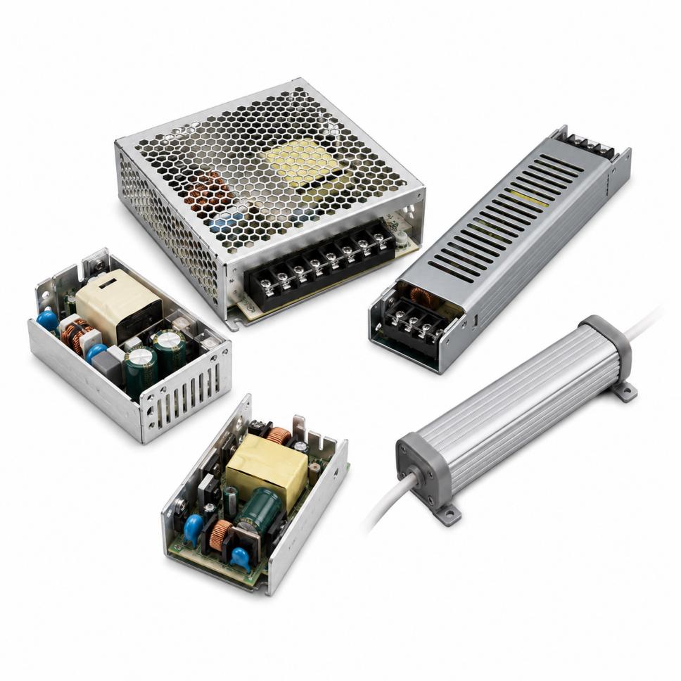 Nguồn điện DC & nguồn LED đa dạng điện áp, công suất cho nhiều thiết bị